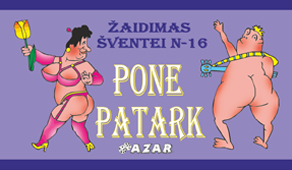 Žaidimas šventei "Pone, patark" 3,00€